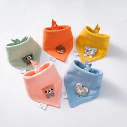 Bavoir triangulaire en pur coton pour bébé, serviette de salive pour nouveau-né, super doux, double couche, écharpe anti-renversement de lait