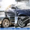 Pressure Washer Wand Heavy-Duty Metal Jet High-Pressure Washer Tools with 2 Nozzles Multipurpose Wash Accessories for Car Garden 5