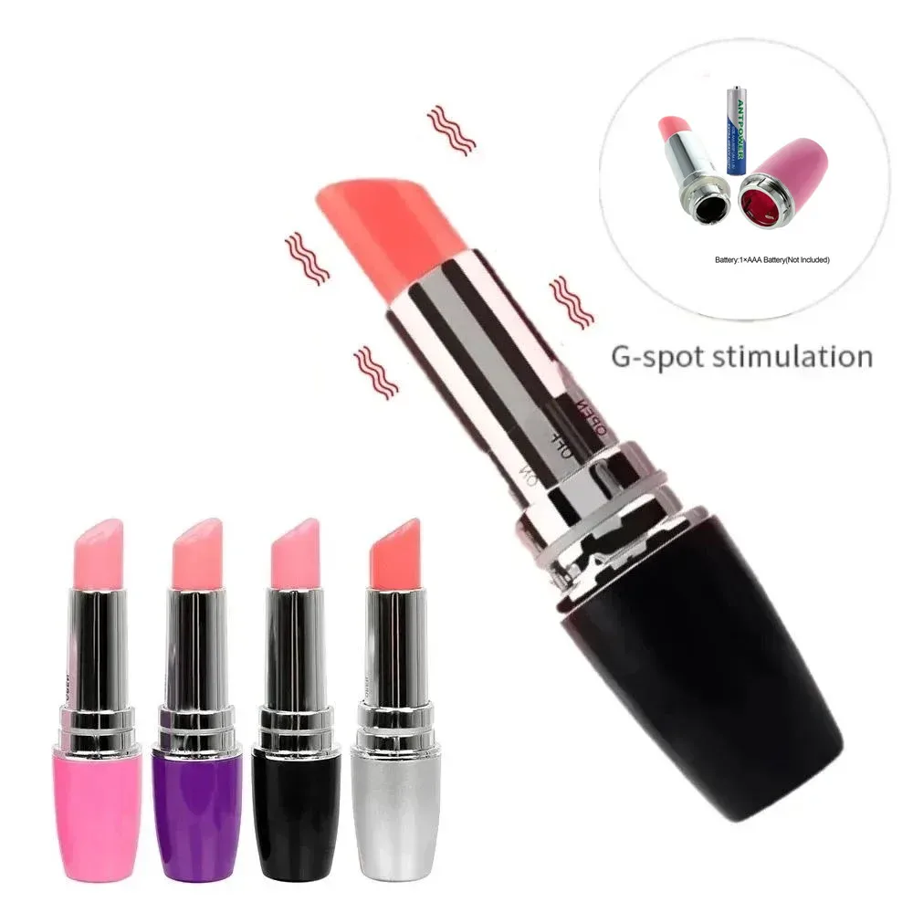Mini Lipstick Vibrator Female G-spot Clitris Vaginal Massager Bullet Vibrators Masturbator Stimulate Sex Toys For Women Pleasure female sex toys vaginal vibrators clitoris vibrator vibrator sex toy electric sex toys