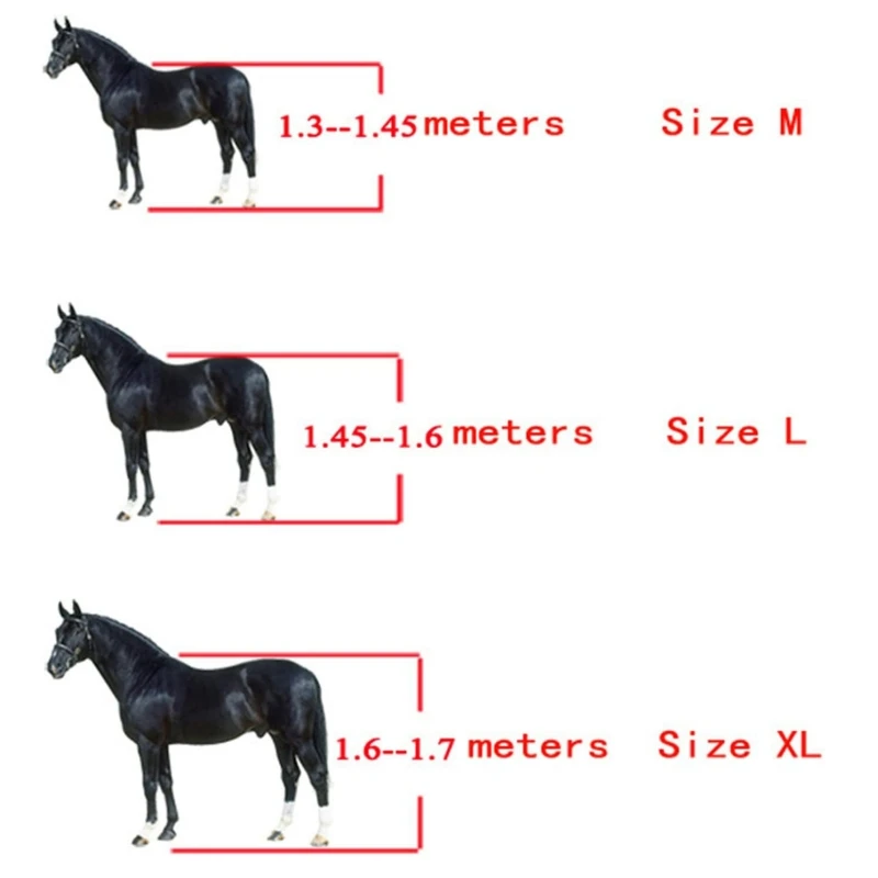 Horse Leg Protective Boots Adjustable PU Neoprene Horse Splint Boots Leg Protection Support for Training Racing Riding Jumping 5