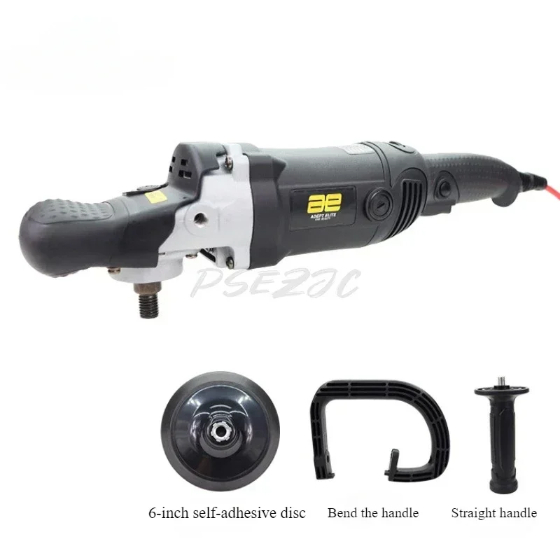 6-speed Polishing Machine Professional Automotive Beauty Electric Waxing Machine Multi Speed Adjustable Straight Core RO