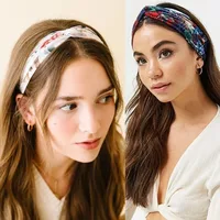 Bandeau de sauna bohème antidérapant pour femme, enveloppement de sauna, turban élastique croisé vintage, vêtements de sauna, bandeau large imprimé pour yoga, mode 3
