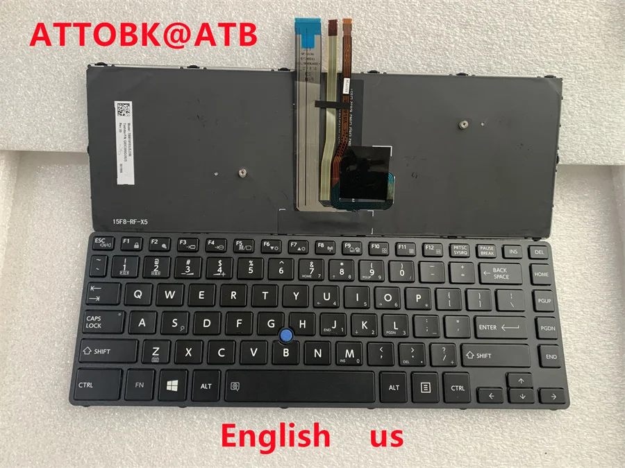 Francês Espanhol la Inglês para Toshiba Portege A30-c A30-d Series Teclado do Portátil Preto com Retroiluminado P000684310 G83c000gu5 Novo