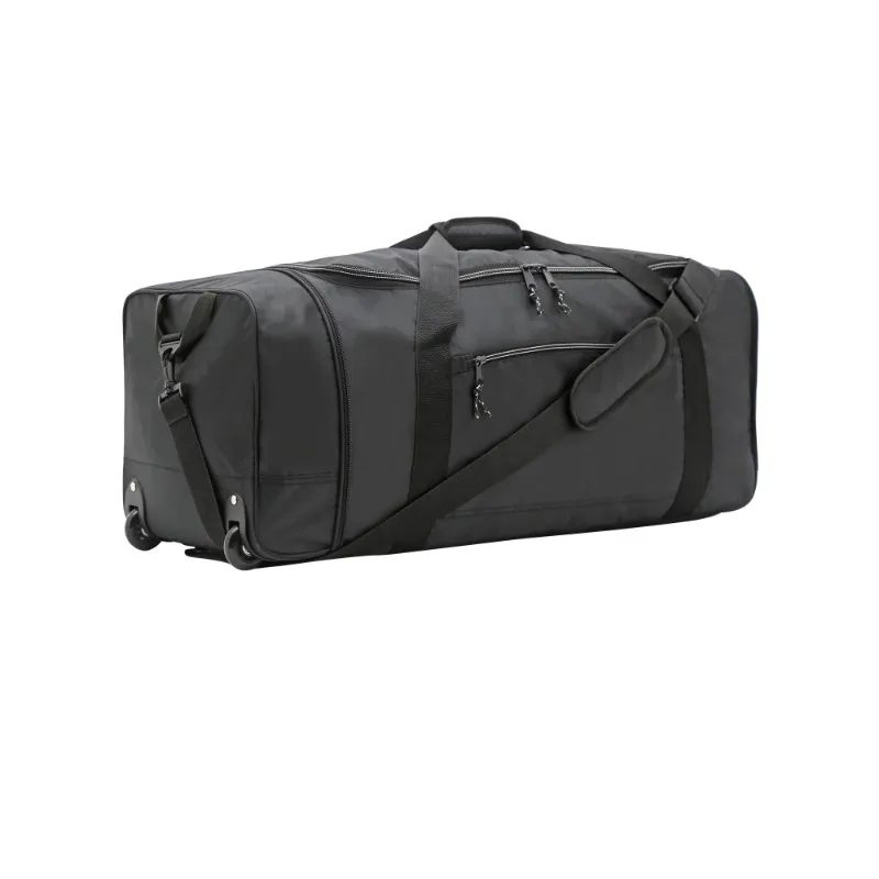 

Protege 32" Wheeled and Compactible Rolling Duffel Bag, Black