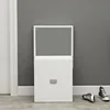 Household Folding Wall-mounted Bathroom Seats Porch Invisible Wall-mounted Shoe Changing Stool Simple Can Store Bathroom Chairs 2
