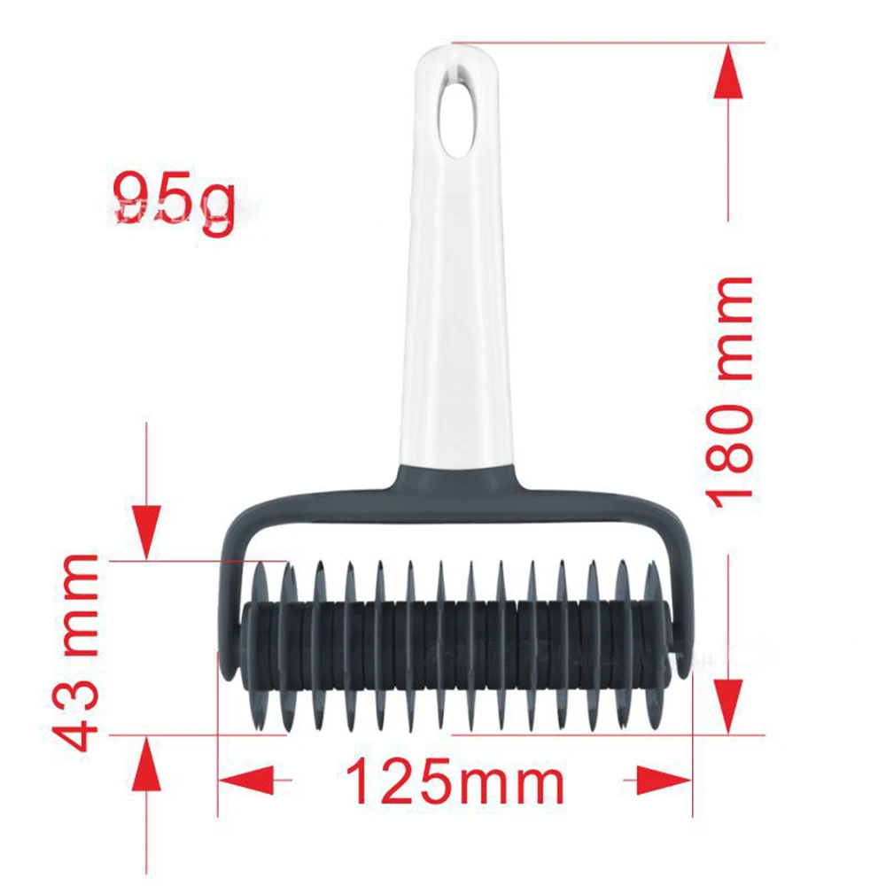 Plastic Pizza Wheel Dough Knife Embossing Roller Lattice Craft Cooking Tools Large Size Pull Net Pizza Cutters & Wheels