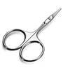 Curved Blade Eyebrow Scissors Professional Stainless Steel Precision Trimmer Eyebrow Eyelash Hair Remover Tool Nose Hair Scissor 6