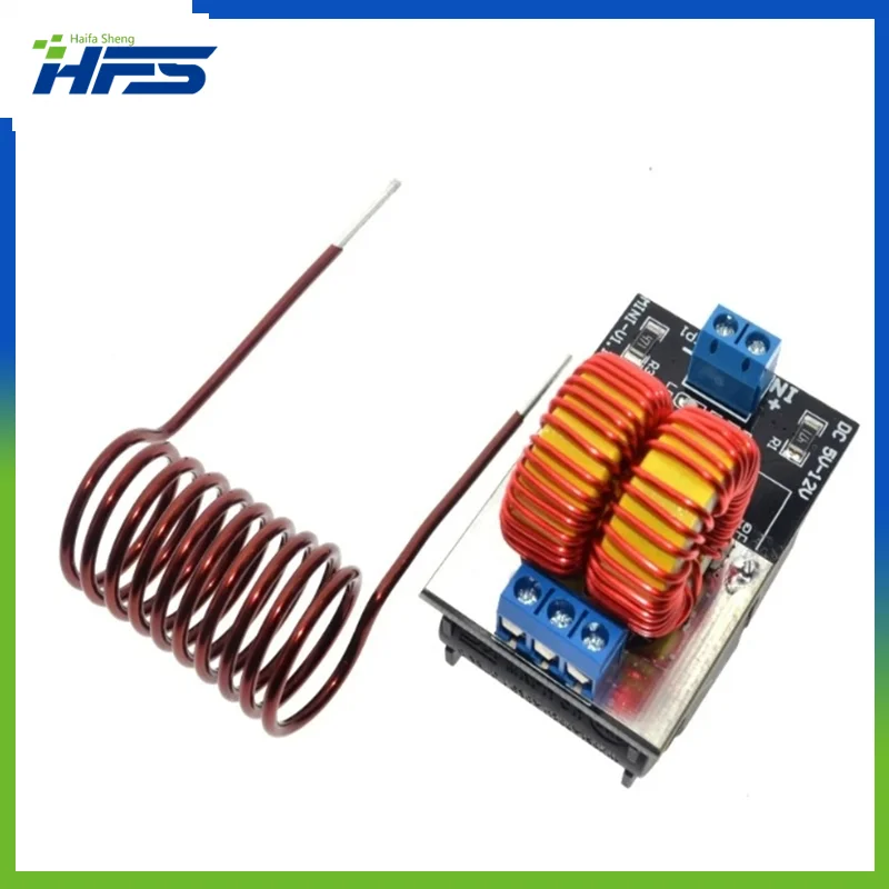 

5-12V ZVS Low Voltage Induction Heating Power Supply Module induction heating power supply with Coil