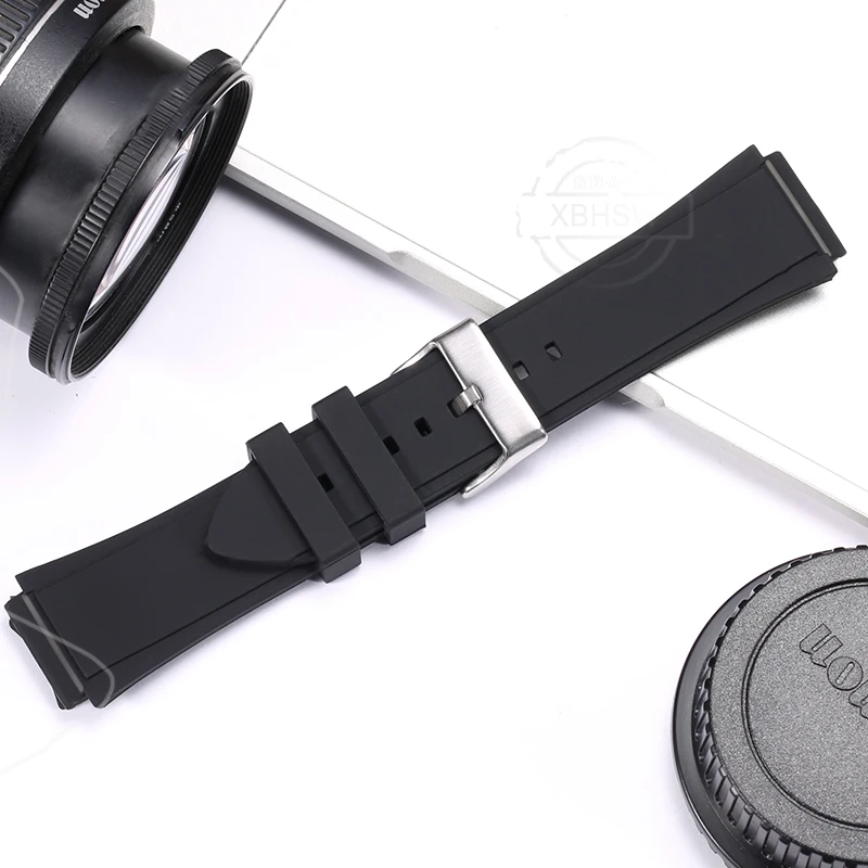 Watchband Accessories 22mm Bracelet For GUESS Gayles W0247G3 W0040G3 W0040G7 Convex Rubber men's Brand Watch Strap - AliExpress