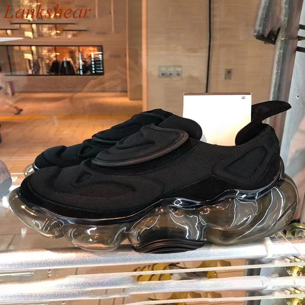 Round Toe Bubble Sole Women Shoes Flat Sole Solid Thick Sole Fashion Casual Comfortable Spring Women Shoes 2024 New Arrivals