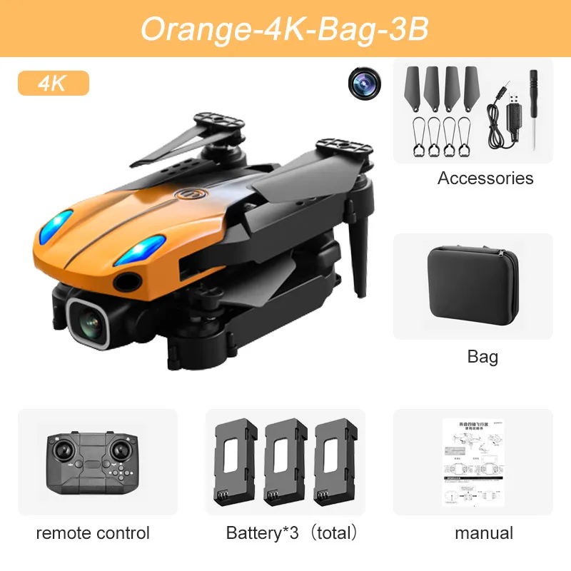 2022 New KY907 Pro Mini Drone 4K Professional HD Dual Camera Obstacle Avoidance Quadcopter RC Helicopter Plane Toys Dron PK E99 RC Quadcopter store near me RC Quadcopter