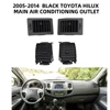 مكيف هواء داخلي ، شبكة تهوية للتويوتا وكس كون SR5 شواء hilute-Fortuner ، قطع غيار إكسسوارات ، 2