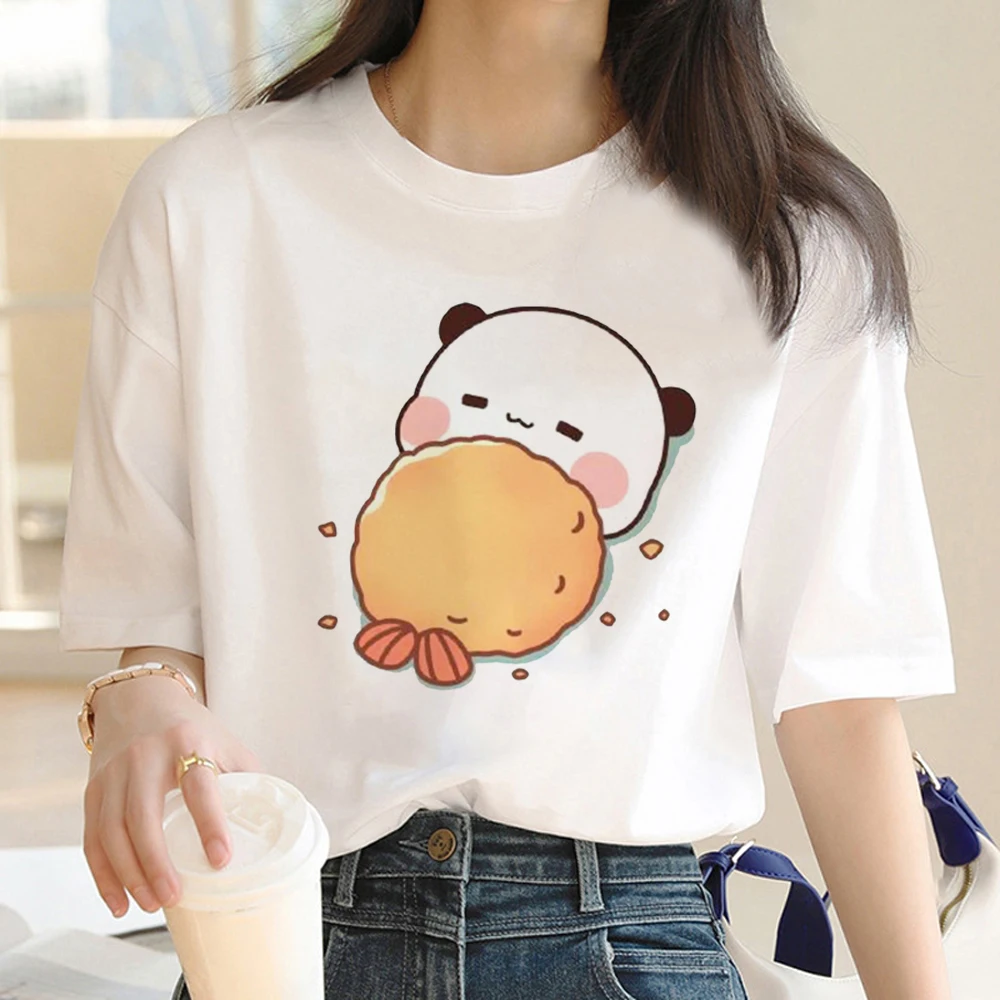 

Bubu Dudu t shirt women Y2K graphic summer Tee girl harajuku clothes