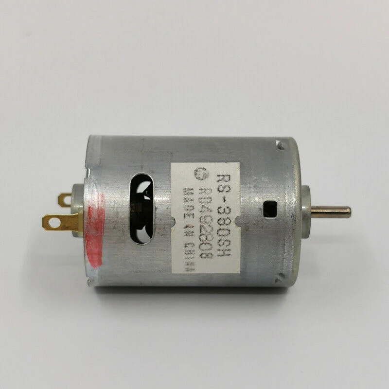 Motore Mabuchi RS-380PH-18200 DC 6V-24V 11900RPM - Spazzole Microcarbonio, Albero 2.3mm