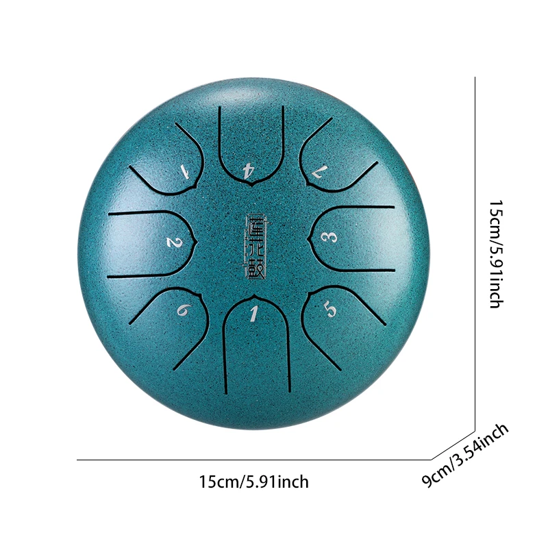 Mini Drum 3 Inch 6 Inch Gift Hollow Drum Beginner Steel Tongue Beginner Children's Percussion Instrument