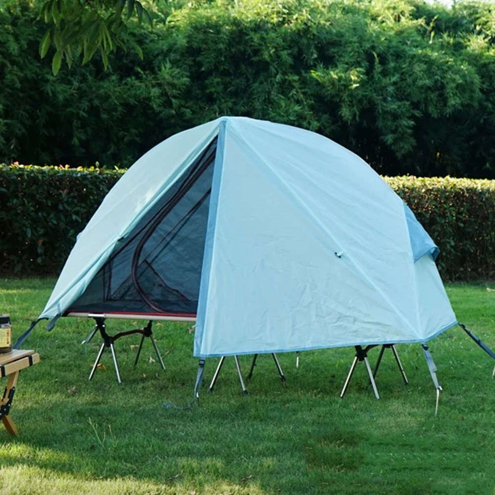 Camping Folding Tent Portable Outdoor Off The Ground 2