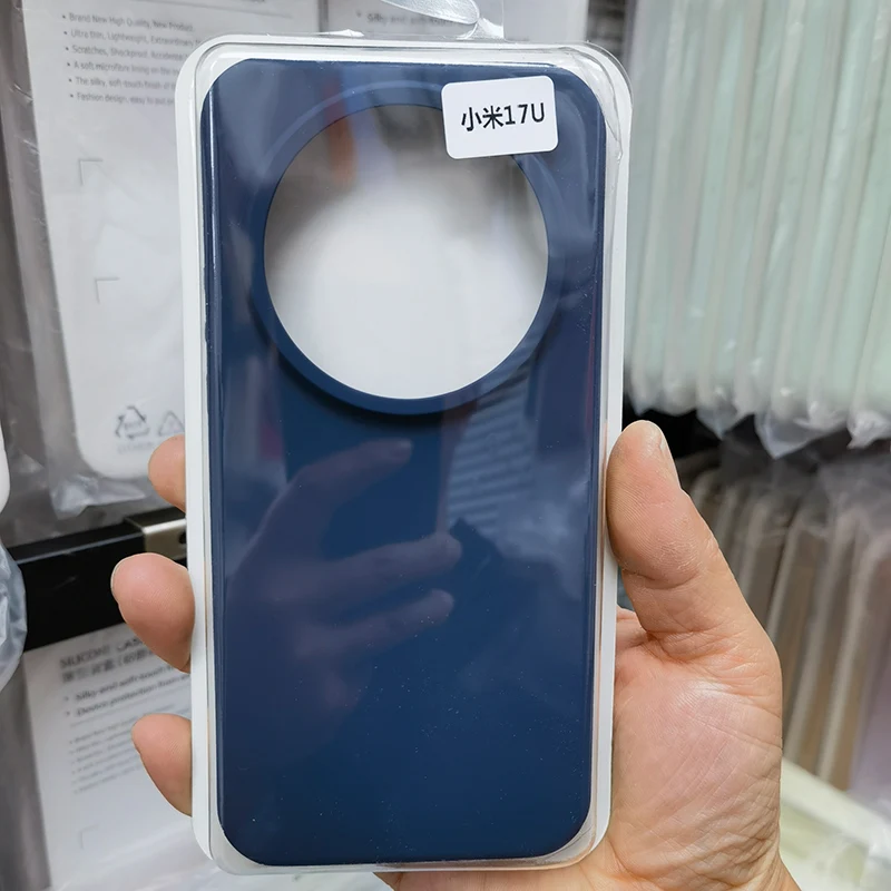 Premium Liquid Silicone Case with Wrist Strap - High Quality & Genuine