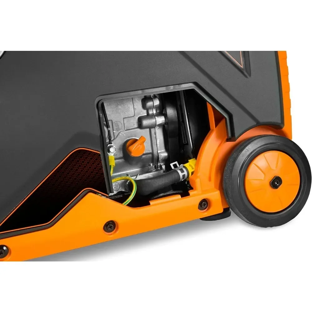 df451i super quiet 4500-watt electric start dual fuel rv-ready portable inverter generator with fuel shut-off