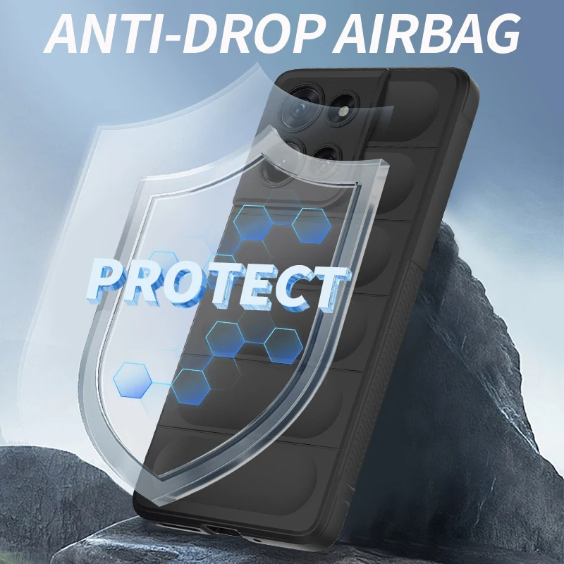 Soft Coverage Phone Case with Heat Dissipation and Anti-Fall Protection