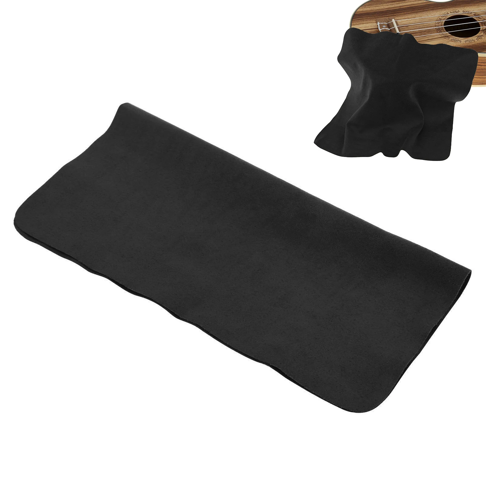 20*20 cm Kare Mikrofiber Müzik Aleti Temizleme Bezi Piyano/Saksafon/Gitar/Keman/Trompet vb, Kadife Silme Bezi