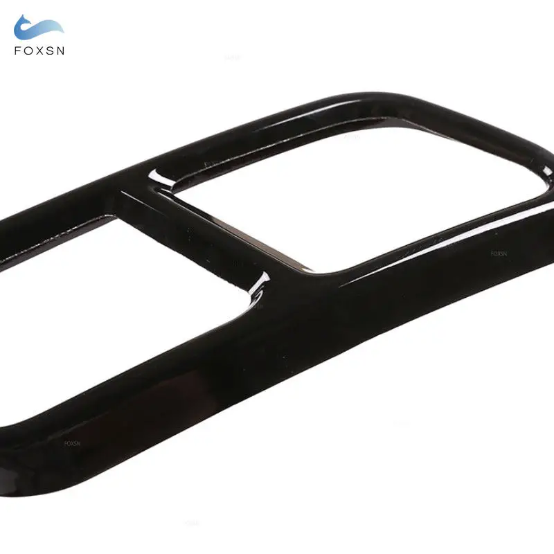 Exhaust Pipe Tip Tail Pipe Muffler Stainless Steel Car Accessories Output Cover Trim For Mercedes Benz S Class W221 W222 C217 W251 X166
