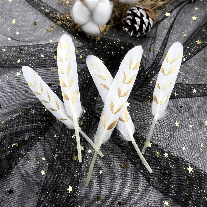 Goose Feathers Handicraft Accessories  Goose Feathers Wedding Decoration -  20pcs - Aliexpress