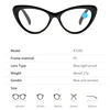 Cat Eye Printed Anti Blue Light Presbyopia Glasses Trendy High Definition Elderly Reading Glasses Ultra Light Unisex Glasses 6