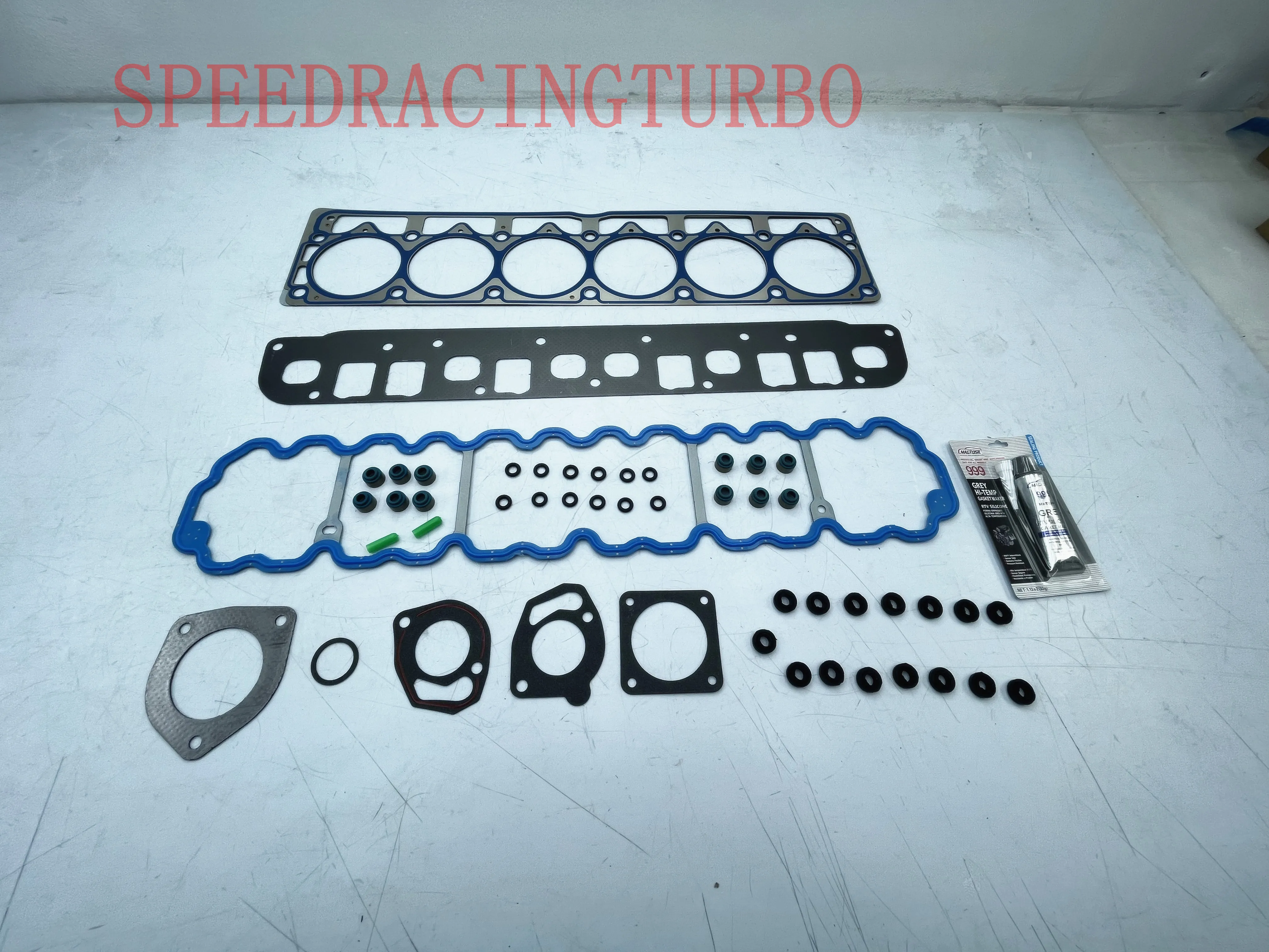 

Head Gasket Set Kit Intake Manifold Cover Gaskets(Metal) Fit 1999-2003 Jeep Grand Cherokee Jeep Wrangler Jeep TJ 4.0L