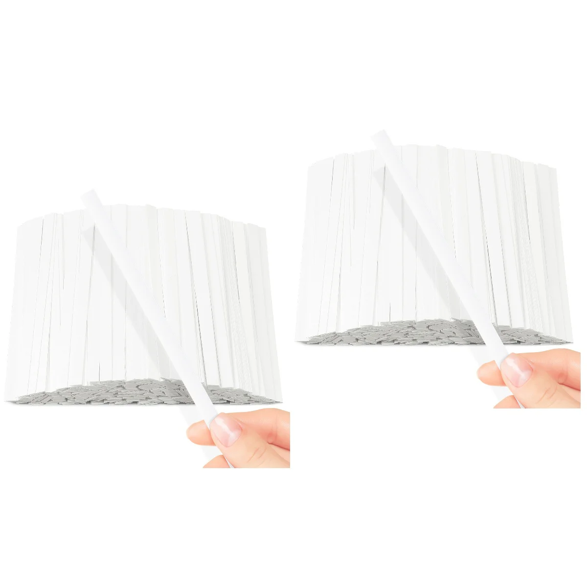 

1000 Pcs Scented Sticks Aromatherapy White Outfit Perfume Paper Strips Short Hair