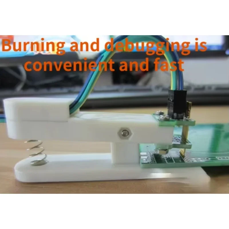 Burning program fixture debugging download pogo pin spacing 1.27mm-4P ...