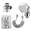 Handheld Faucet Diverter Valve Shower Head For Home Bathroom Kitchen Faucet Adapter Set Adjustable Diverter Valve Faucet 5