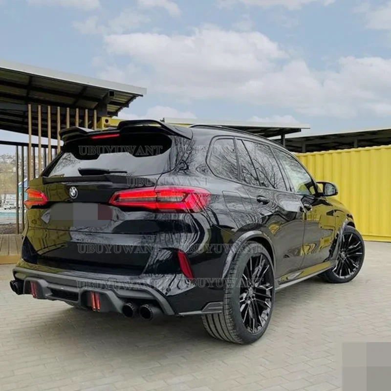 

Car Accessories Real Carbon Fiber Material Rear Boot Trunk Wing Rear Roof Spoiler For BMW X5M F95 SUV 2019 2020 2021 2022