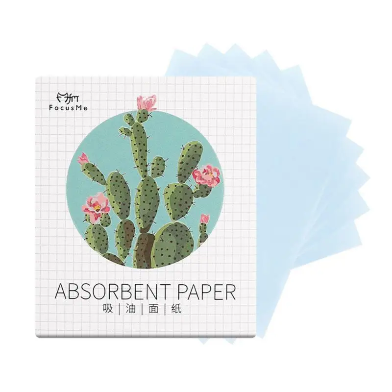 Face Oil Absorbing Paper 1PCS Oil-absorbing Tissue Double-sided Oil Absorption Face Oil Control
