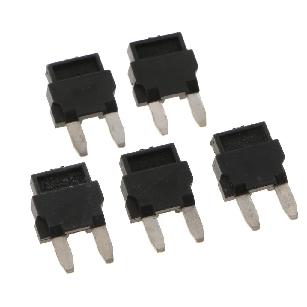 Lot De 5 Mini Fusibles Diodes Pour Climatisation Auto - Taille 23x14mm - Universel - Noir