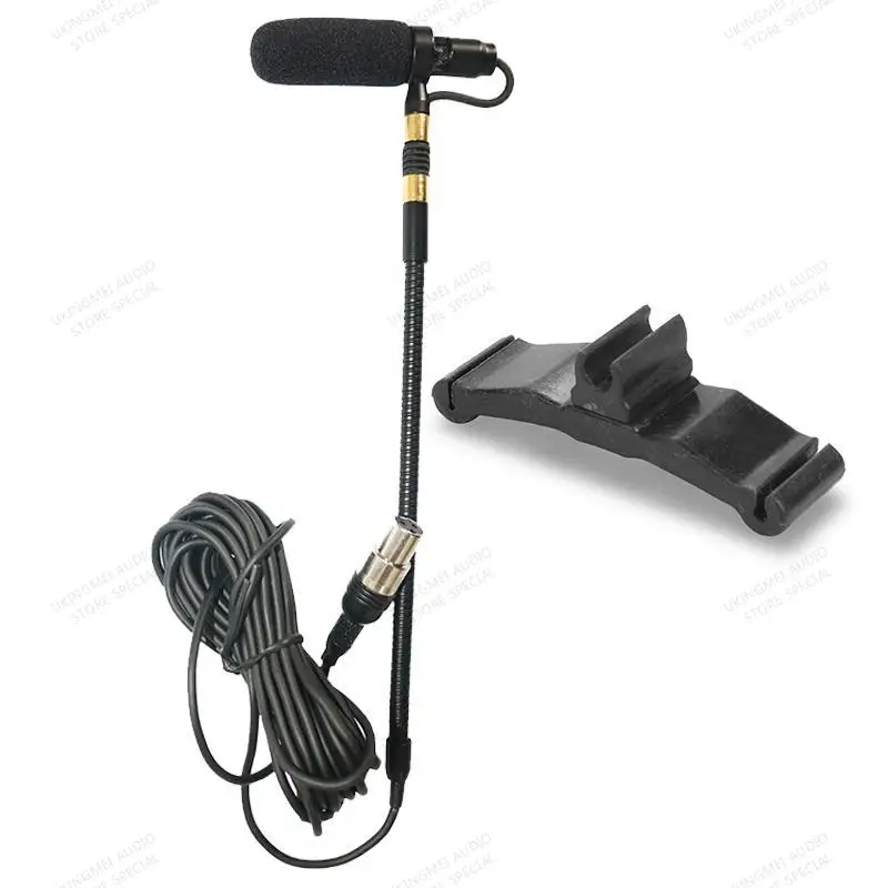 gooseneck desempenho mic para cinto-pacote transmissor sistema sem fio
