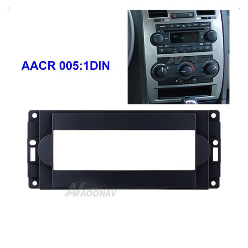 

1DIN Car Radio Dashboard Car Tuning DVD Frame Stereo Dashboard Auto Mount Kit Trim Fit for Chrysler 300C 2004