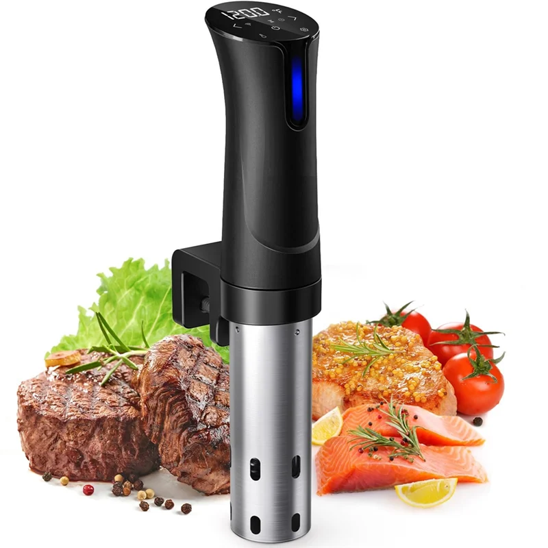 B64B-Wifi APP Included, Kitchen Gadgets Ultra Quiet Stainless Precision Immersion Circulator Device, AU Plug