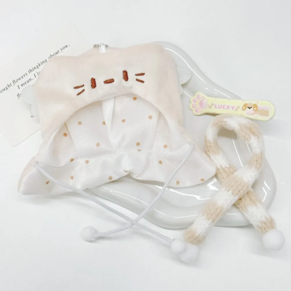 No Attributes Clothes Kitten Cloak 10cm Cotton Clothes Suit Cartoon Clothes Outfit Lovely Scarf Dress Up Set 10cm Cotton