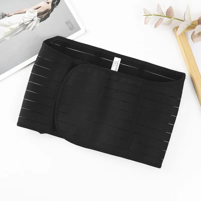 Stomach contracting belt Black (single piece)