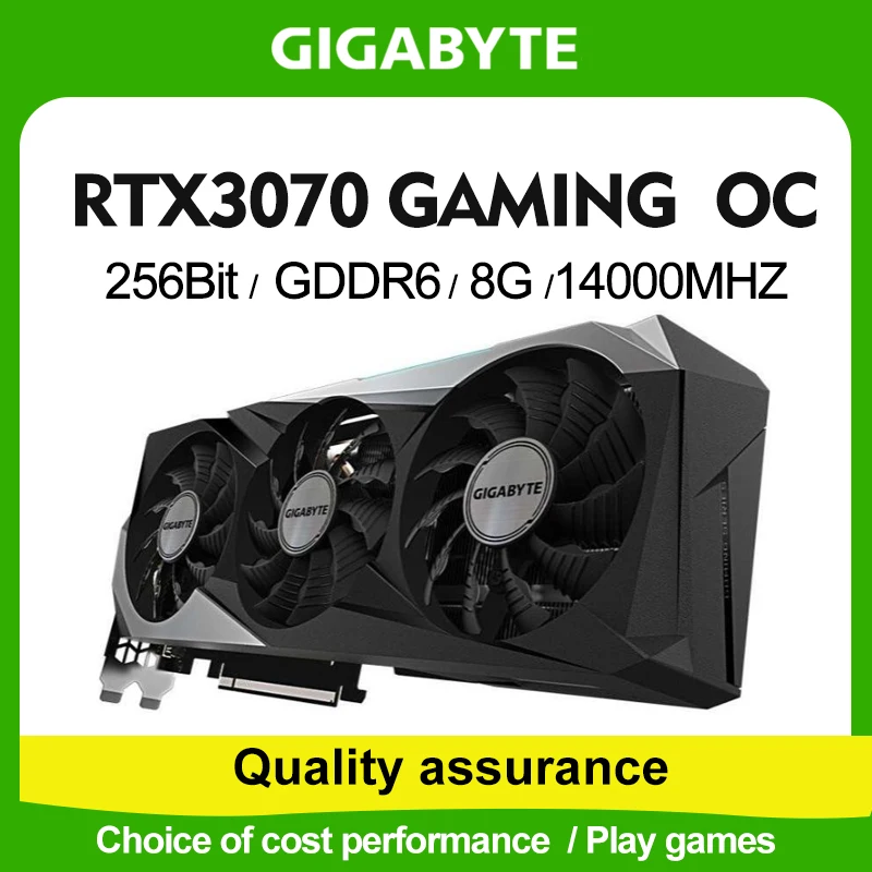 Gigabyte GeForce RTX 3070 GAMING OC 8GB 256bit NVIDIA RTX 3070 GPU
