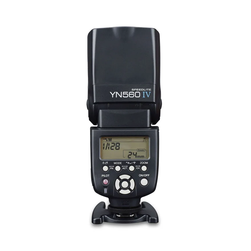 YONGNUO YN560 IV 무선 플래시 스피드라이트 마스터 + 슬레이브 플래시 + 캐논 니콘 펜탁스 올림푸스 후지필름용 내장 트리거 시스템