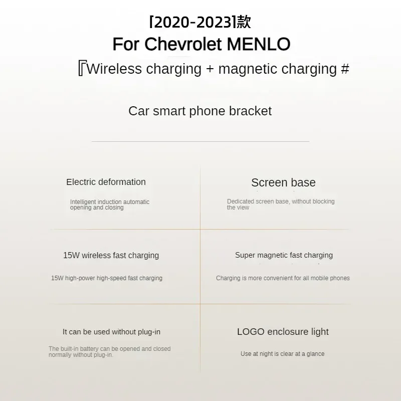 Chevrolet Menlo  ũ  ġ  , ̼  ׸ 10.1, 10.8 ġ ũ, 2020-2023