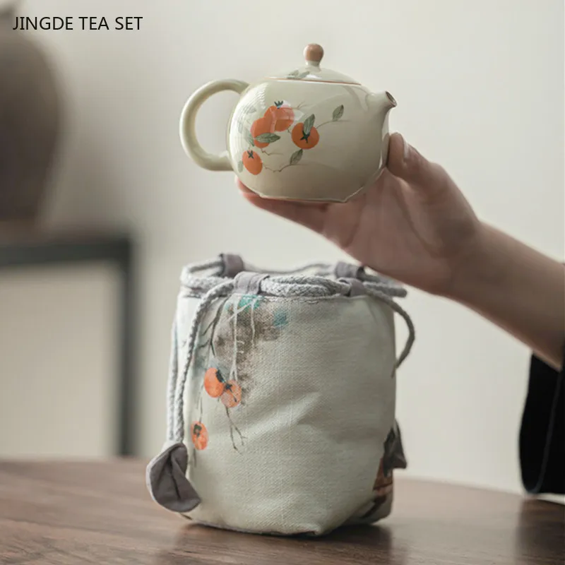 200ml Exquisite Ceramic Teapot Handmade Beauty Xishi Kettle Home Ceramic Tea Infuser Custom Chinese Tea Accessories
