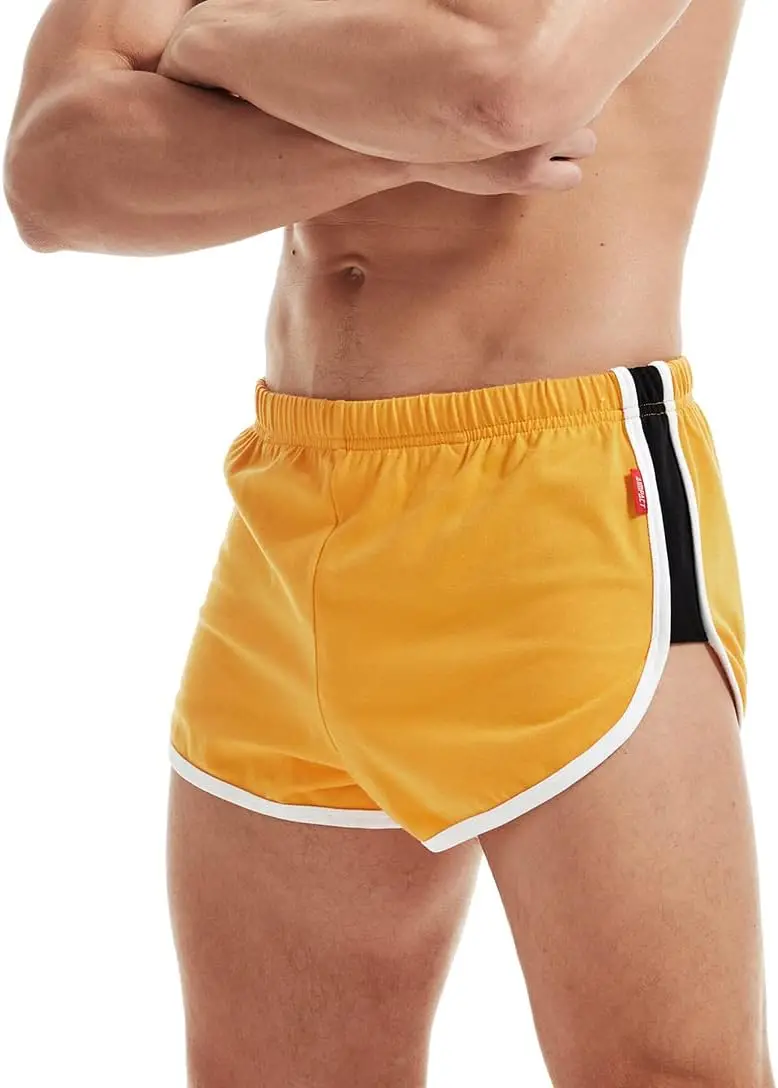 Buy AIMPACT Mens Short Athletic Running Sweat Shorts 5 Inch Inseam