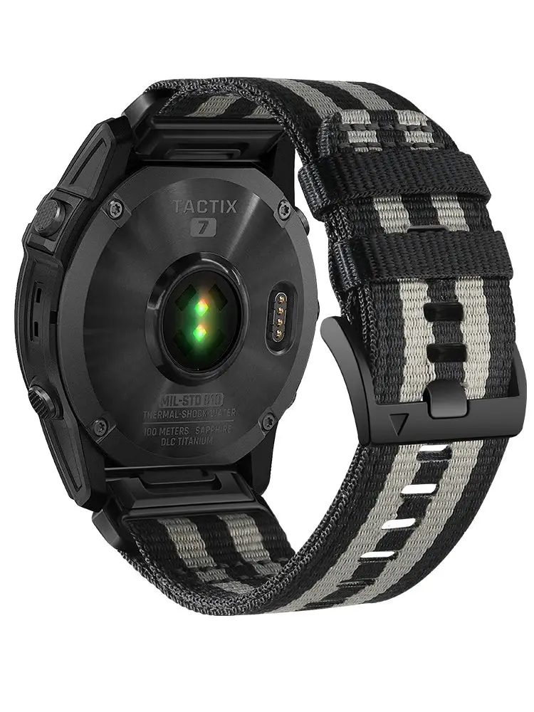Nylon Canvas QuickFit Strap Bracelet - 22mm/26mm