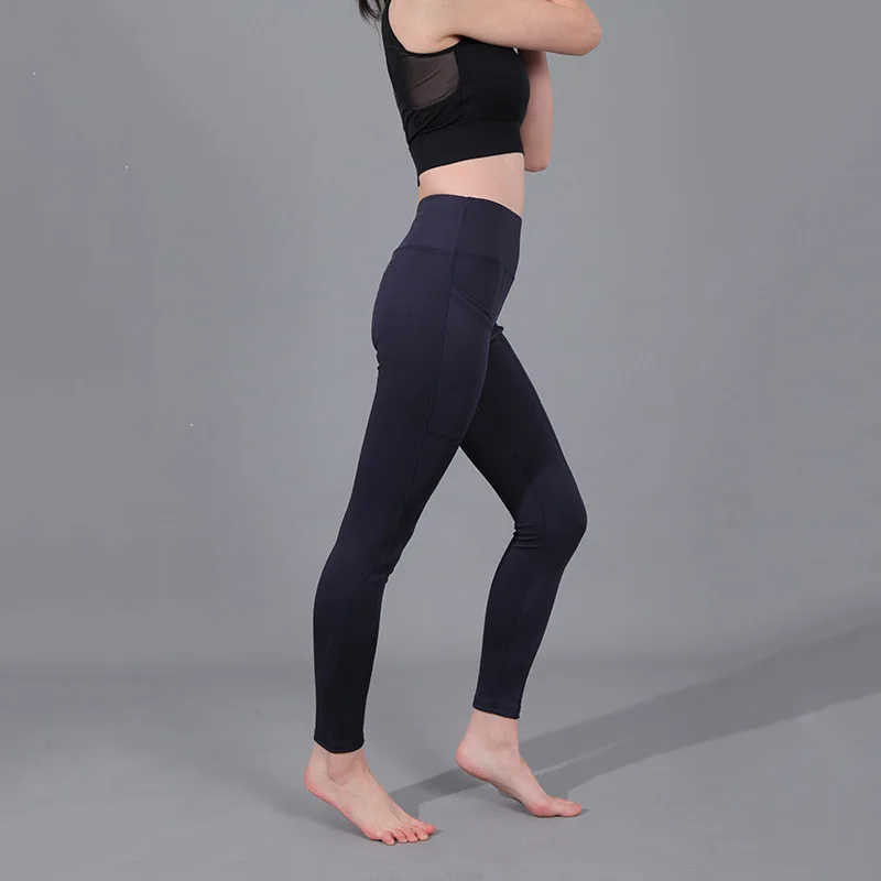 Leggings das mulheres de cintura alta fitness running yoga calças leggings  de energia de fitness nude leggings - AliExpress