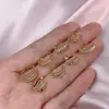 1PC Luxury Fashion Adjustable Ear Cuffs Ear Clip Earrings Delicate CZ Fake Piercing Cartilage Earrings For Women Trend Jewelry 4