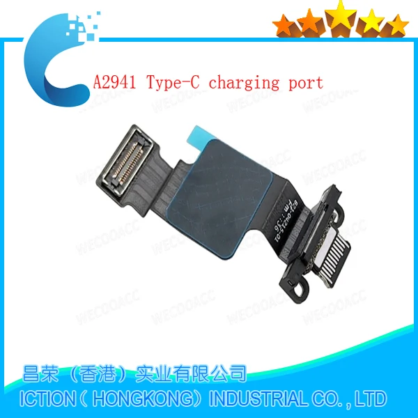 신형 노트북 USB-C 커넥터, 맥북 에어 레티나 15 인치 M2 C타입 충전 포트, A2941 821-04215-01, 로트당 5 개