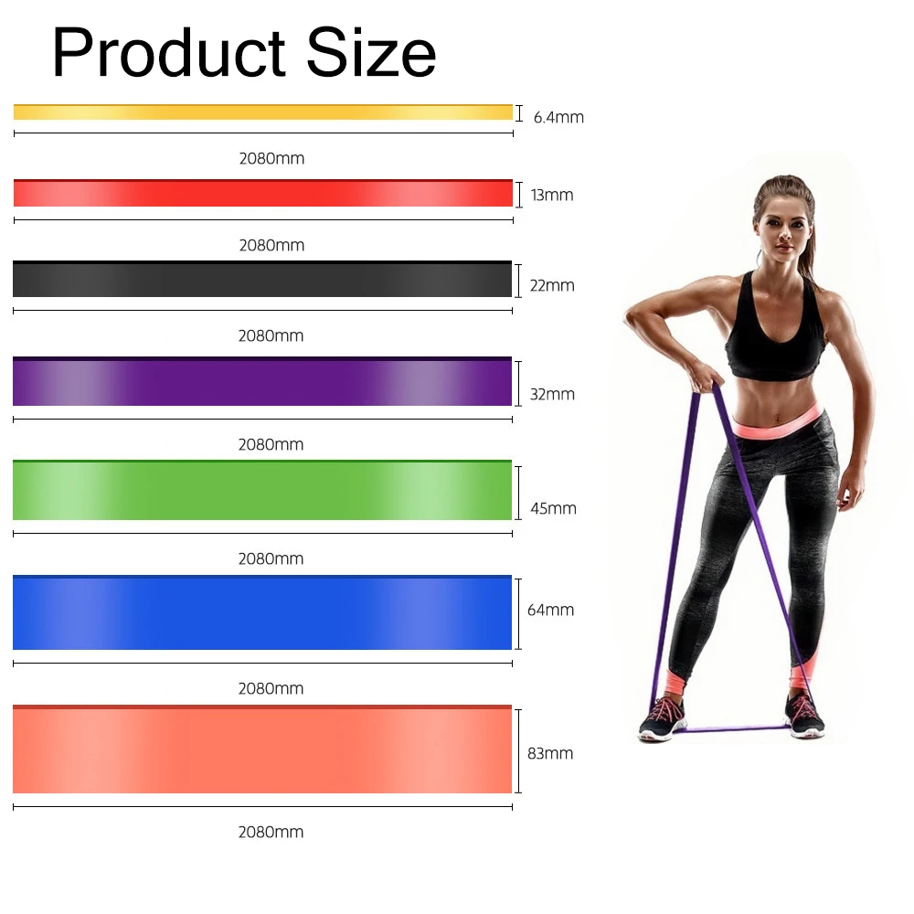 Tough Latex Resistance Band Set For Elastic Exercise Strength Pull-Ups Assist Band Heavy Workout Duty Fitness Equipment Train resistance bands pull up assistance bands resistance band resistance strap