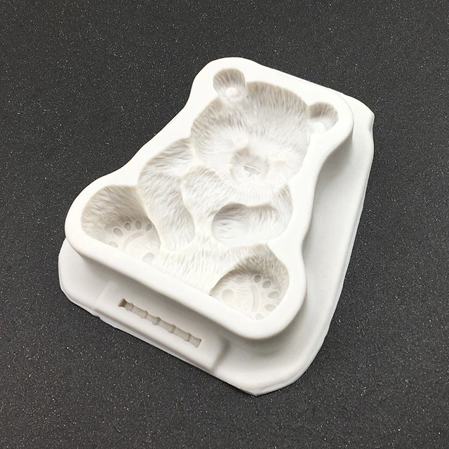 Panda Bamboo Silicone Mold Sugarcraft Chocolate Cupcake Baking Mold Fondant Cake Decorating Tools 5